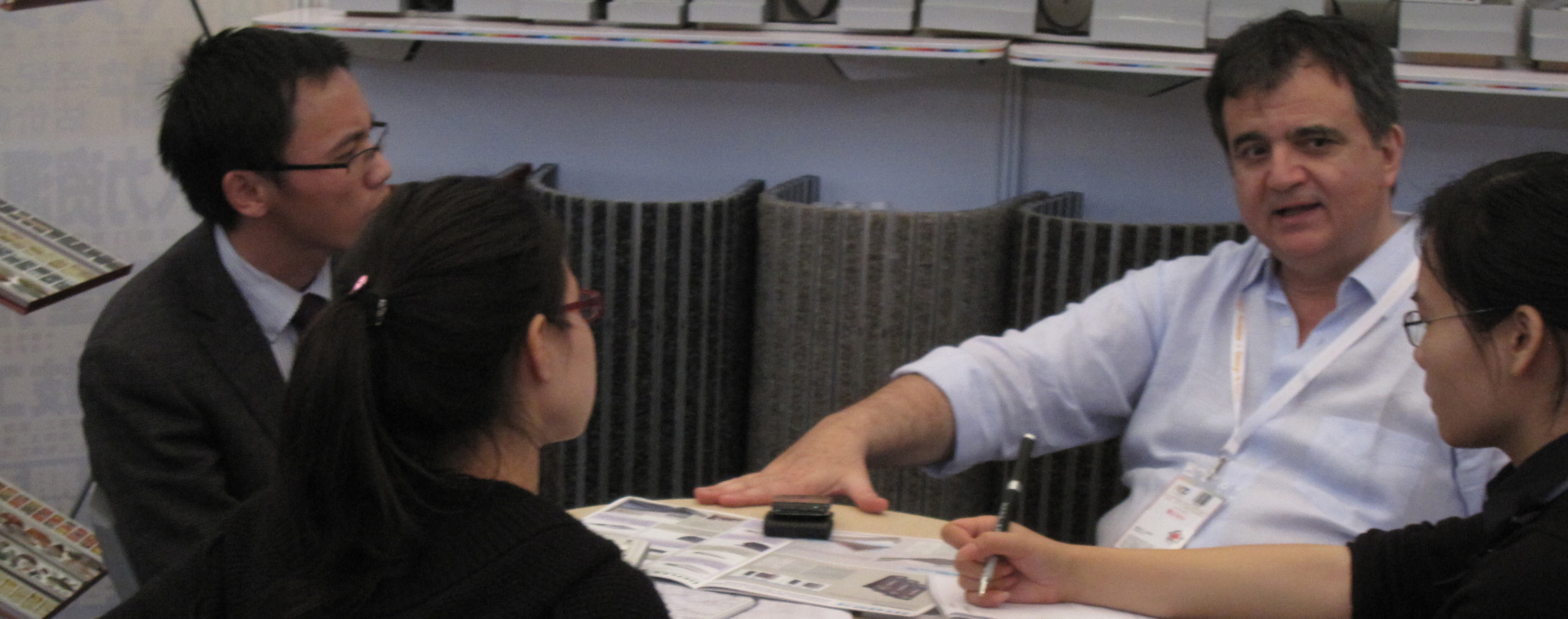 Компания "MEISHUO" приняла участие в выставке"DOMOTEX Asia /CHINAFLOOR" в Шанхае.